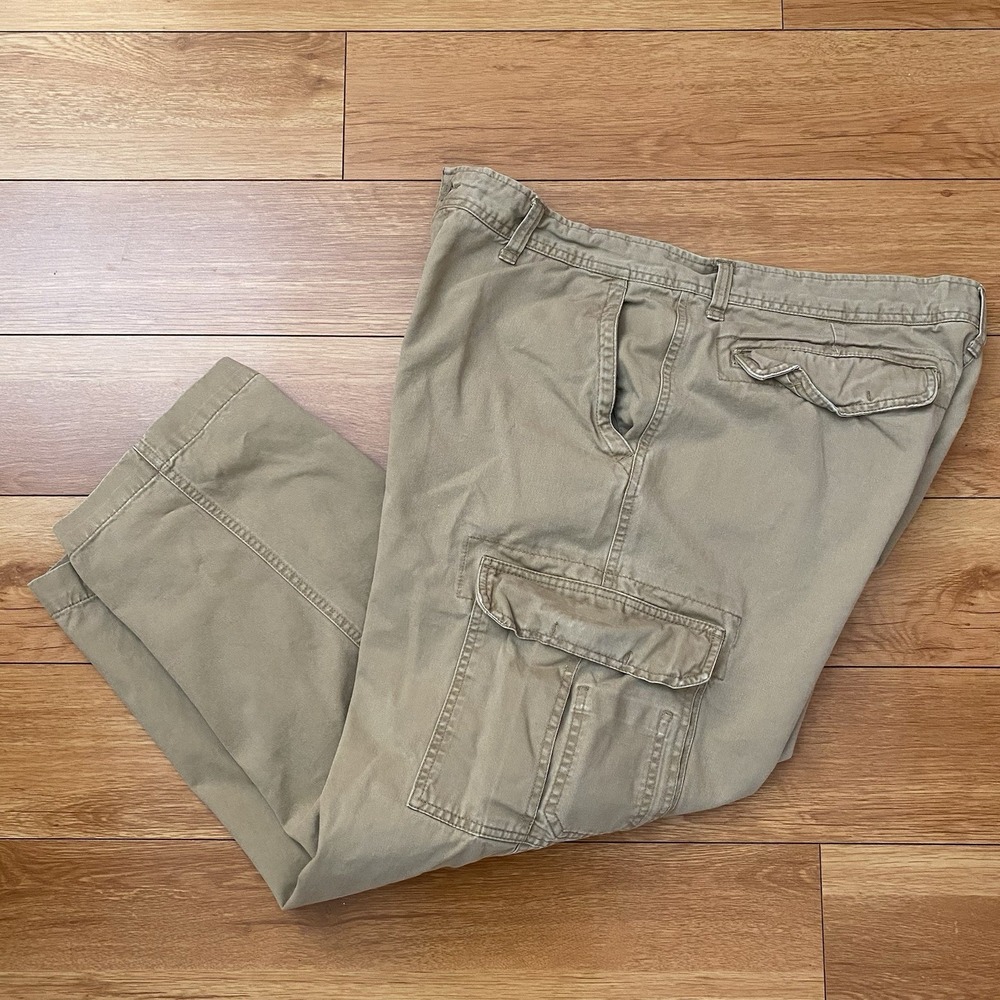 Vintage Old Navy Pants Mens 38x30 Baggy Cargo Pockets Surplus Workwear Utility
